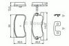 BOSCH 0 986 424 697 Brake Pad Set, disc brake